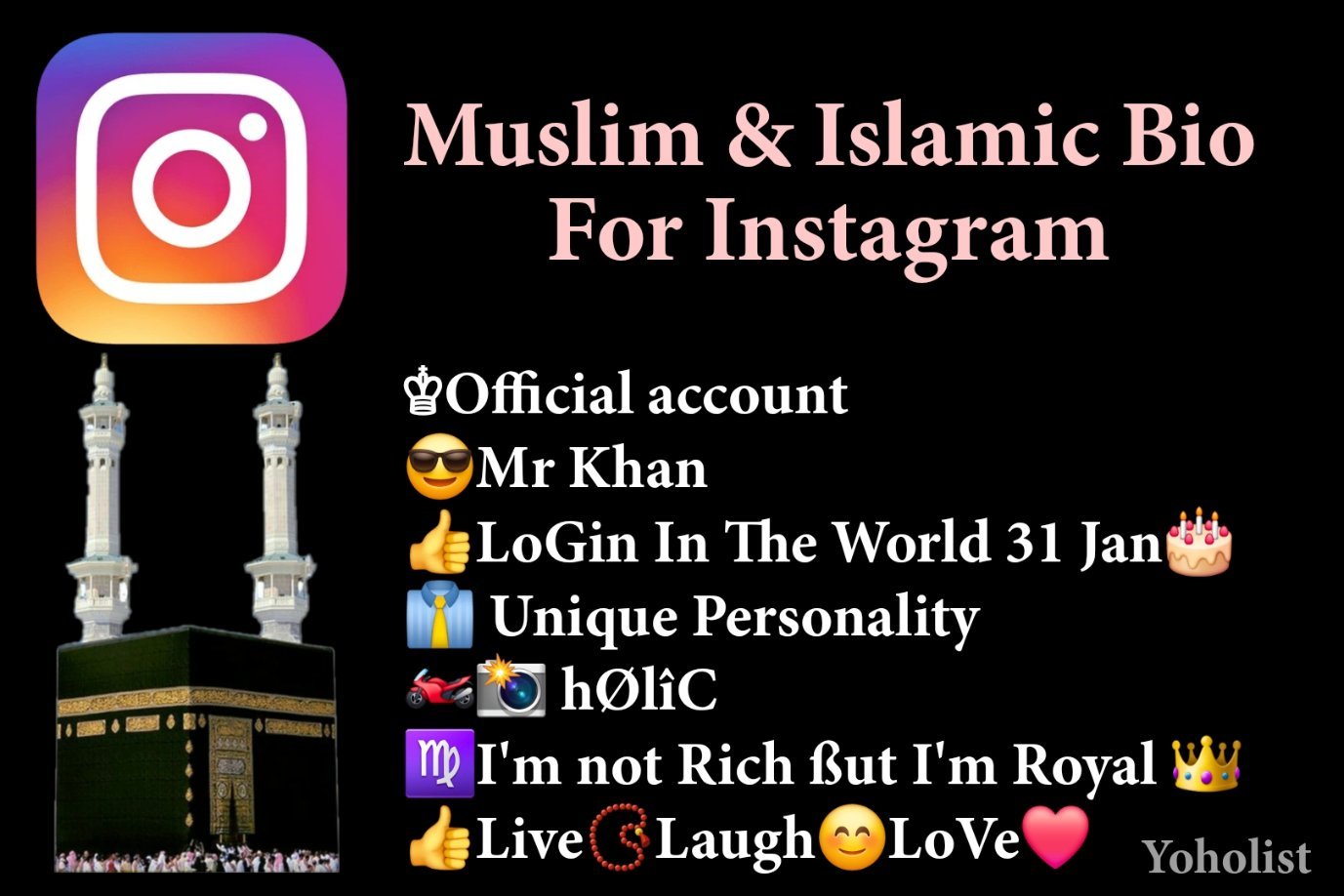 Islamic Bio For Instagram