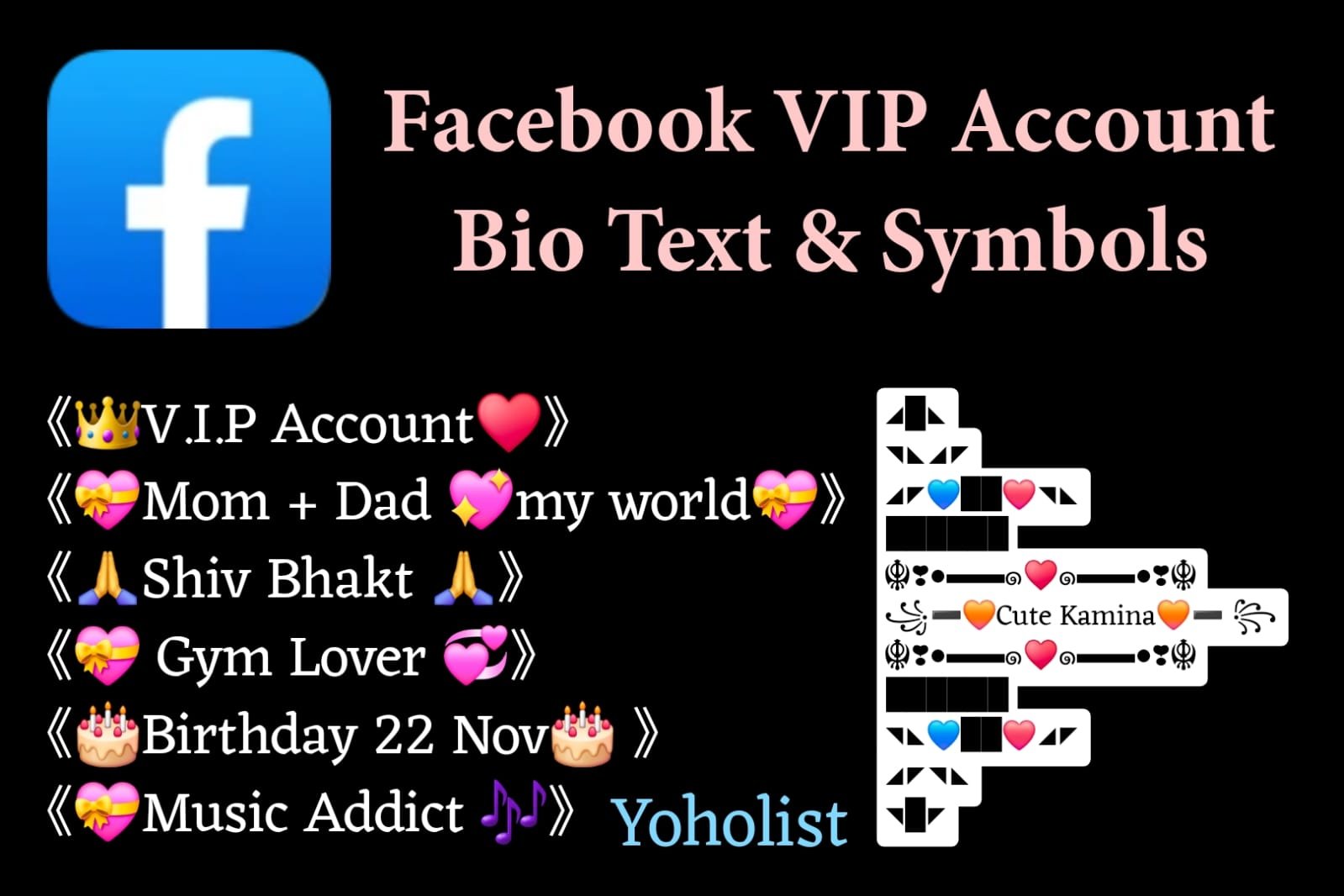 Facebook VIP Bio New