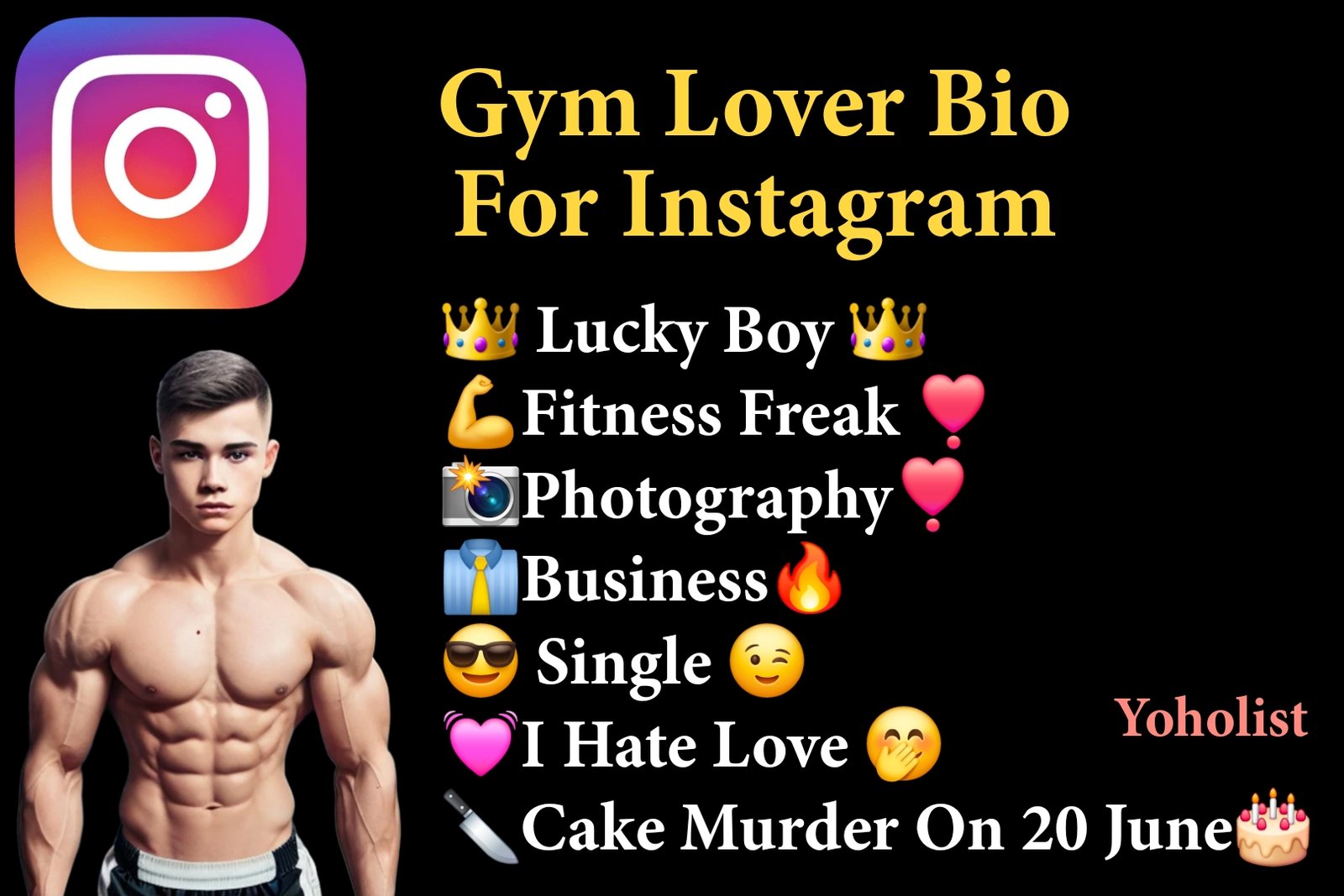 Gym Bio For Instagram